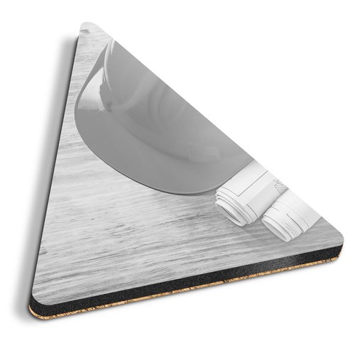 Triangle coaster bw - triangle,