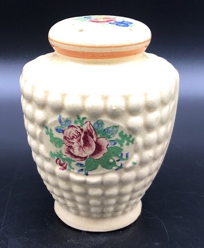 Vintage single beige floral - single,