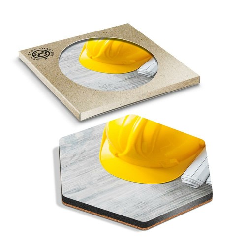 Hexagon coaster - 1,