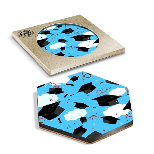 Hexagon coaster - 1,