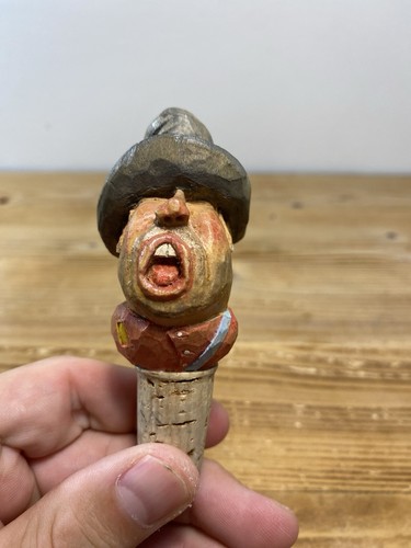 Antique wood carved wine - wood,