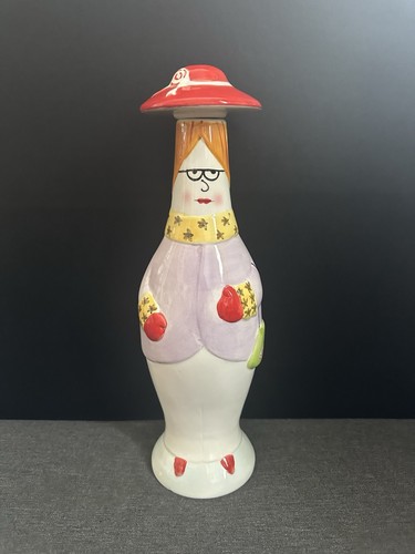 Vintage ceramic lady - ceramic, figural