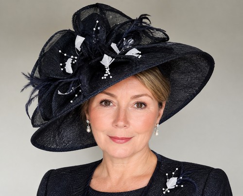 Stunning navy blue - blue, occasions