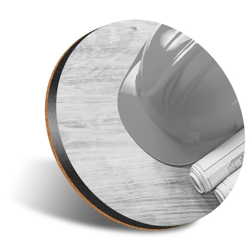 Round 12cm coaster bw - 1,