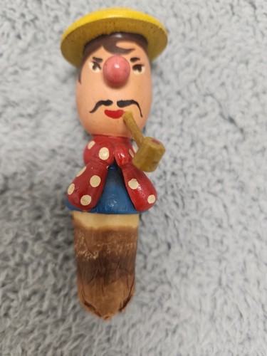 Vintage wooden bottle stopper - vintage,