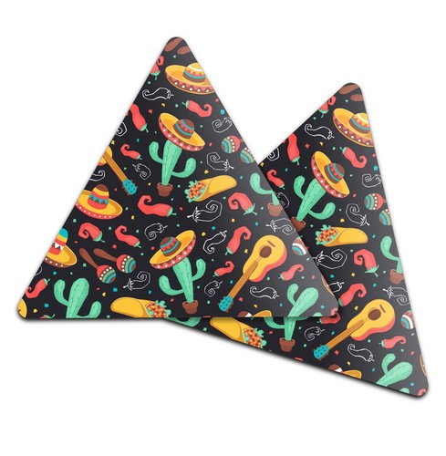 Triangle coaster mexican - 2x,