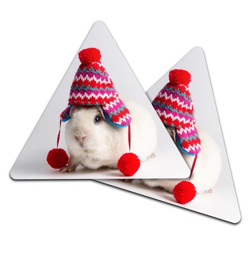 Triangle coaster white - 2x,