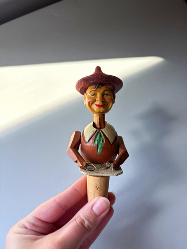 Hand carved wood - hand,