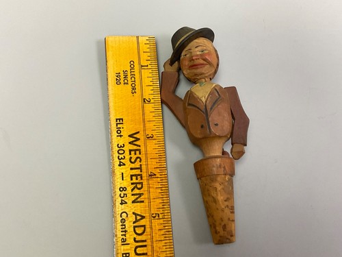 Vtg carved wood - vtg.,
